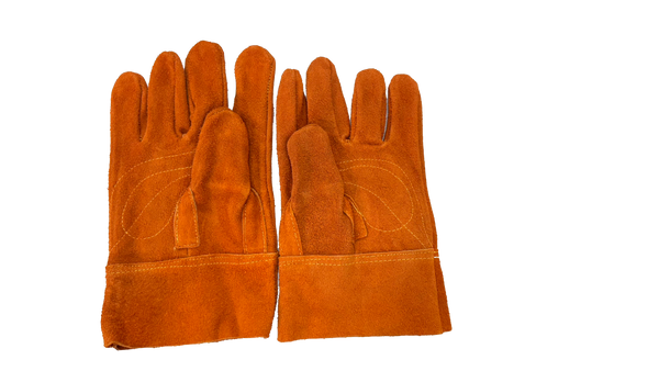 Dexterhand 5106 Guante de Carnaza Corto Color Naranja (Par) – Seguri.com