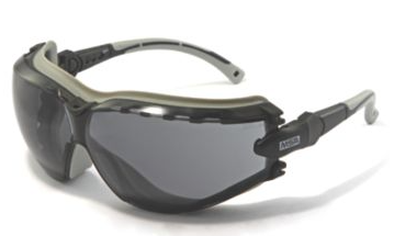 MSA 10109284 Lente Cooper Gris Antiempa ante Con Banda Y Patillas