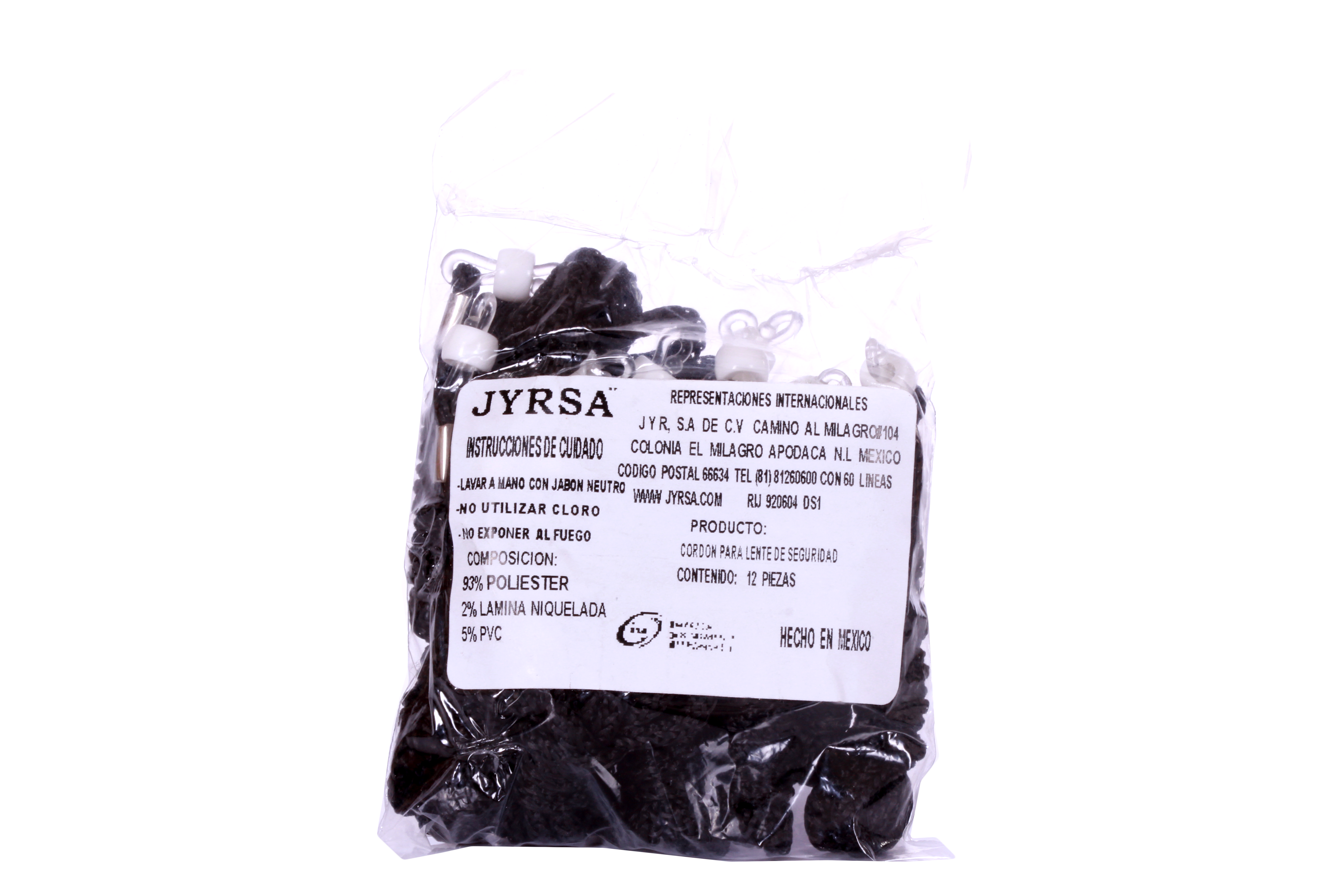 Jyrsa JYR 1205 Cord n para Lentes de Seguridad Pza Seguri