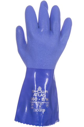 Showa 660 Showa Atlas SHOWA 660 Guante Resistente A Químicos (Caja