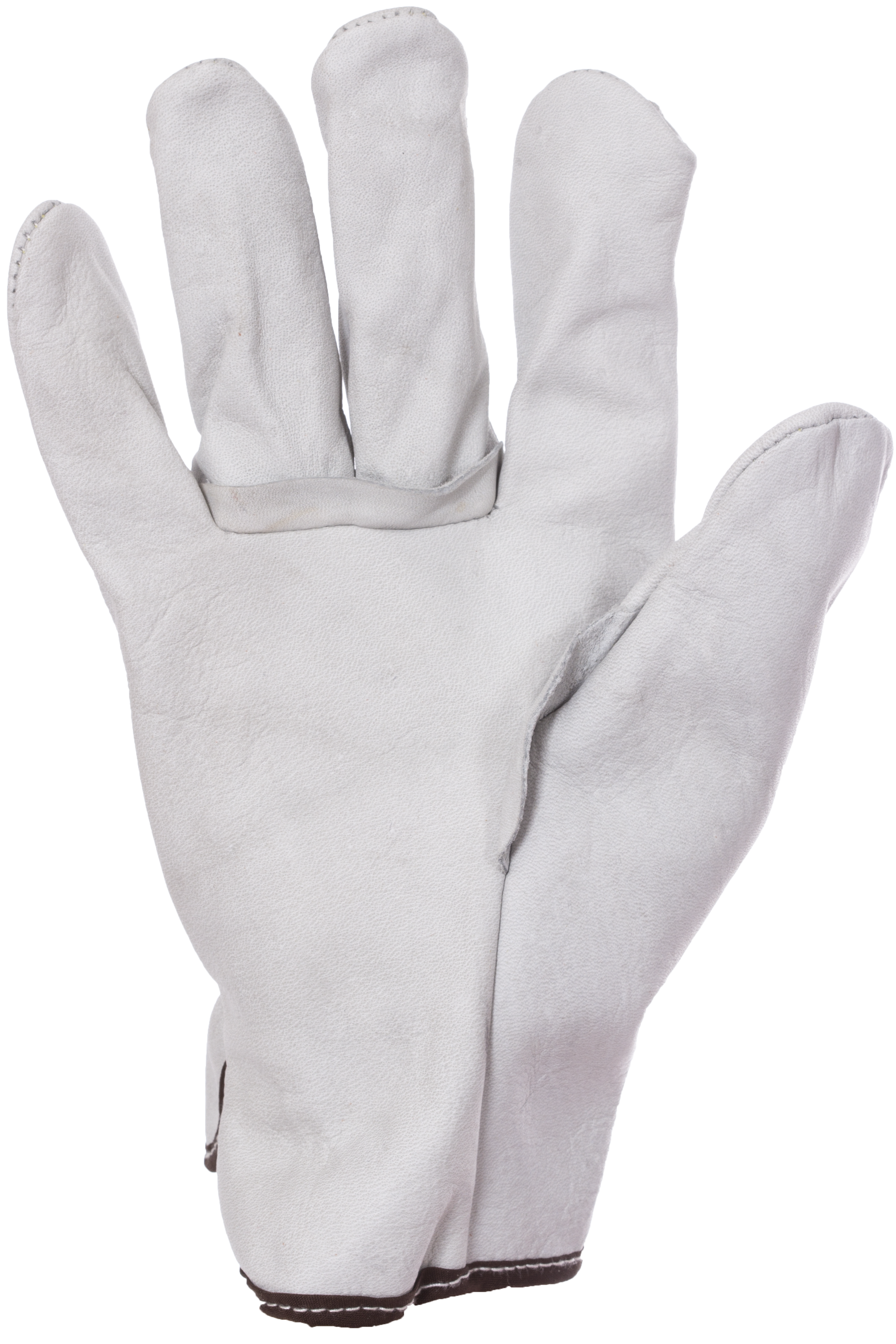 Guantes blancos de caza de policía cálidos de invierno de piel de cordero  auténtica suave para hombre YONGSHENG 1327534142549